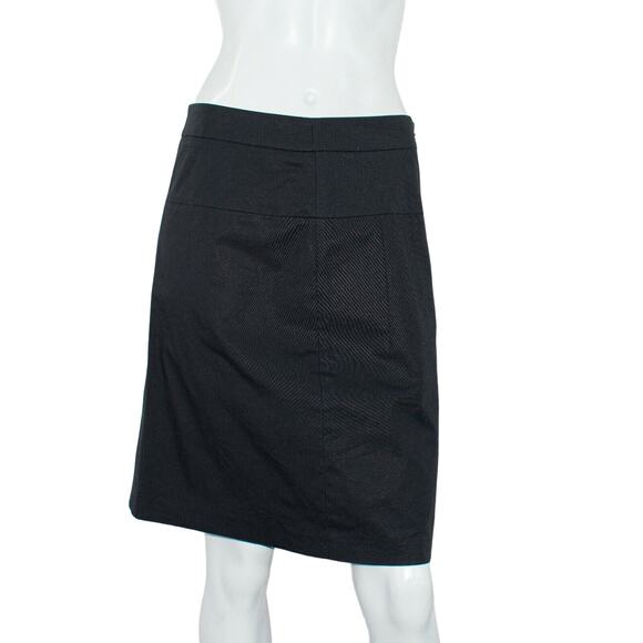 Jil Sander Navy collection Women's Pencil Skirt Black Size 36 Made in Italy - Picture 1 of 7